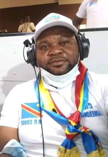 Guylain Boba, présent lors du match entre la RDC et le Cameroun